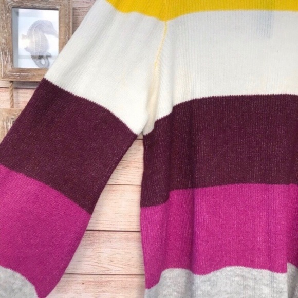 Lane Bryant Vibrant Striped Sweater - Picture 6 of 6